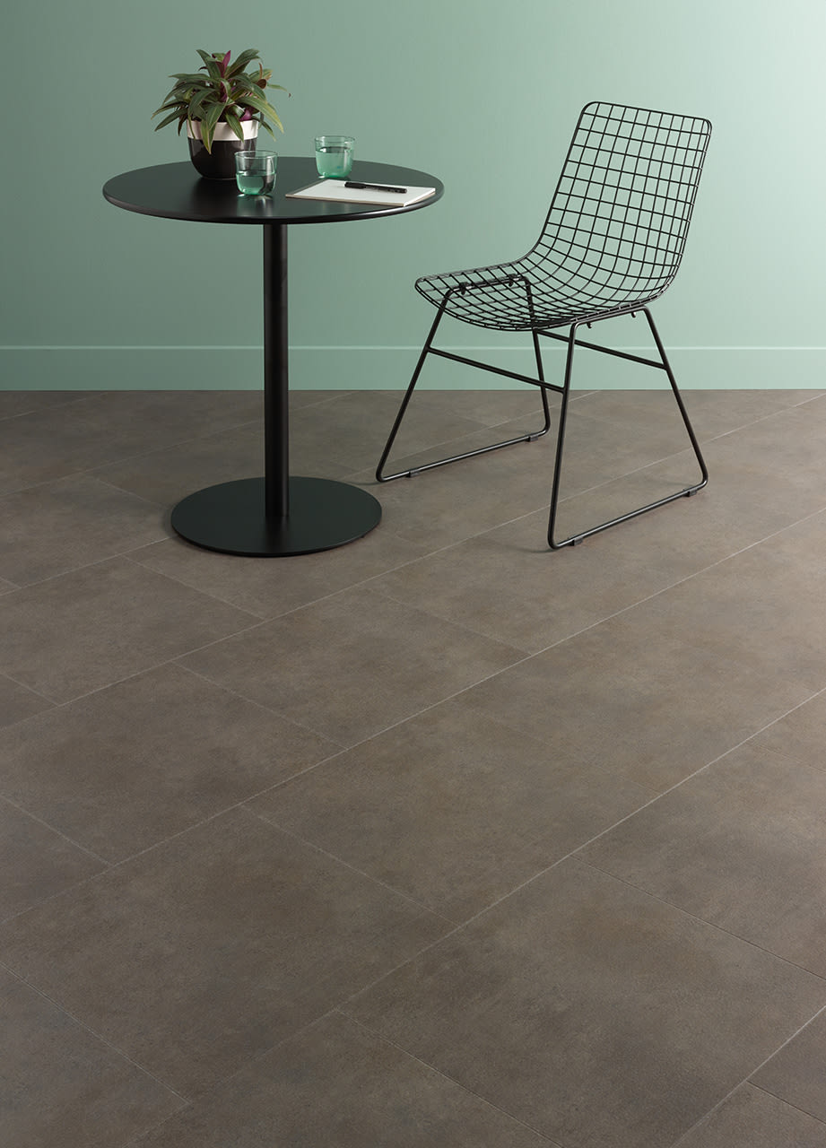 Ceramic Sable: Slip resistant LVT Safety Flooring from the Amtico